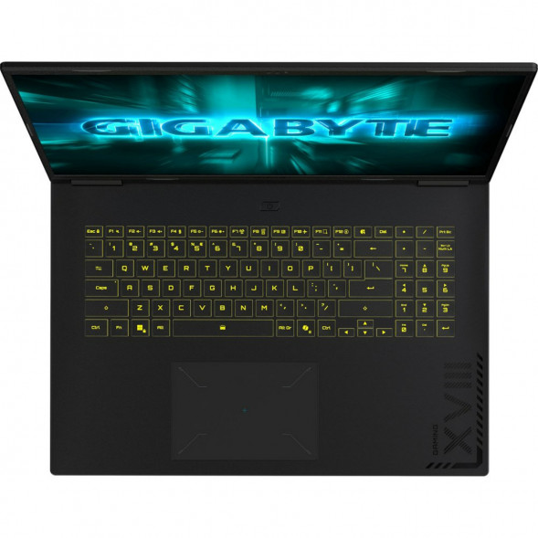 Ноутбук Gigabyte Gaming A18 GA83H (18&amp;quot;, IPS, AMD Ryzen 7 260 3.8ГГц, 8 ядер, 16ГБ DDR5, 512ГБ SSD, NVIDIA GeForce RTX 5050 8 ГБ,  без ОС), черный  в Ижевске