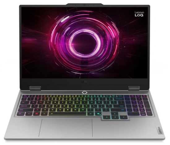 Ноутбук Lenovo LOQ 15AHP10 (83JG003EPB) (15.6 &amp;quot;, Ryzen 7 250 3.3 ГГц, 8 ядер, 16 Гб DDR5, 512 Гб SSD, GeForce RTX 5050, Windows 11 Home), Серый в Ижевске