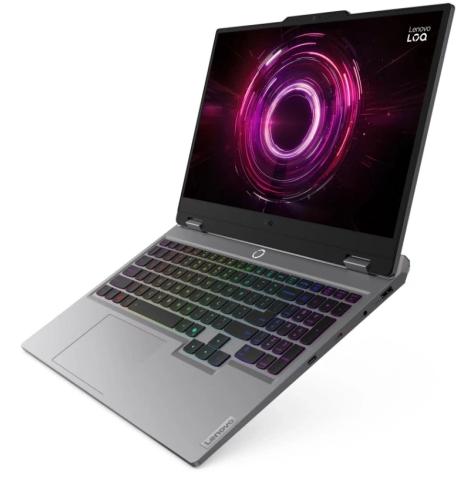 Ноутбук Lenovo LOQ 15AHP10 (83JG003EPB) (15.6 &amp;quot;, Ryzen 7 250 3.3 ГГц, 8 ядер, 16 Гб DDR5, 512 Гб SSD, GeForce RTX 5050, Windows 11 Home), Серый в Ижевске