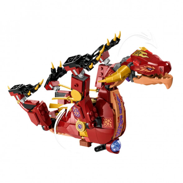 Конструктор LEGO Ninjago 71793 Лавовый дракон-трансформер в Ижевске