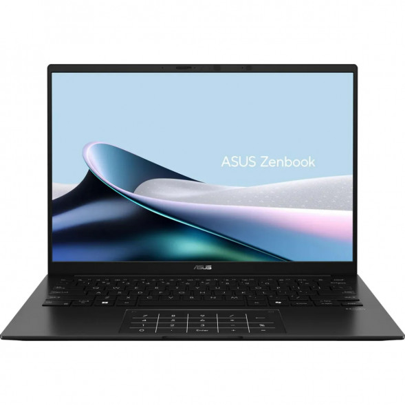 Ноутбук ASUS Zenbook 14 UM3406GA-QD132 (14&amp;quot;, OLED, AMD Ryzen AI 5 430 2ГГц, 4 ядра, 16ГБ LPDDR5x, 512ГБ SSD, AMD Radeon 840M, без ОС), черный в Ижевске