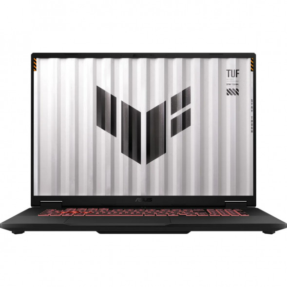 Ноутбук ASUS TUF Gaming A18 FA808PP-S8034 (18&amp;quot;, 2025, IPS, AMD Ryzen 9 8940HX 2.4ГГц, 16 ядер, 16ГБ DDR5, 512ГБ SSD, NVIDIA GeForce RTX 5070 8 ГБ, без ОС), серый в Ижевске