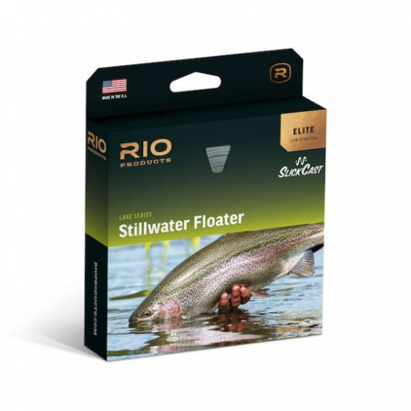 Леска RIO Elite Stillwater Floater WF7F, Orange/Green/Yellow в Ижевске