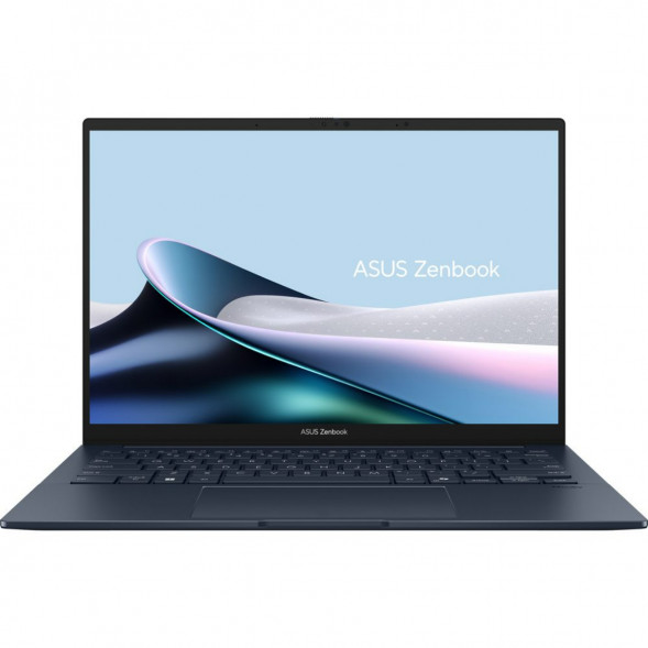 Ноутбук ASUS Zenbook 14 UX3405CA-ST1350 (14&amp;quot;, OLED, Intel Core Ultra 5 225H 1.7ГГц, 14-ядер, 16ГБ LPDDR5x, 512ГБ SSD, Intel Arc 130T, без ОС), синий в Ижевске