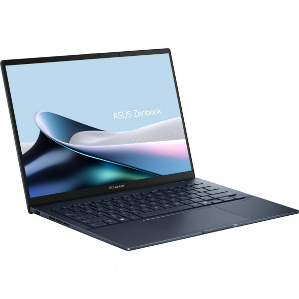 Ноутбук ASUS Zenbook 14 UX3405CA-ST1350 (14&amp;quot;, OLED, Intel Core Ultra 5 225H 1.7ГГц, 14-ядер, 16ГБ LPDDR5x, 512ГБ SSD, Intel Arc 130T, без ОС), синий в Ижевске