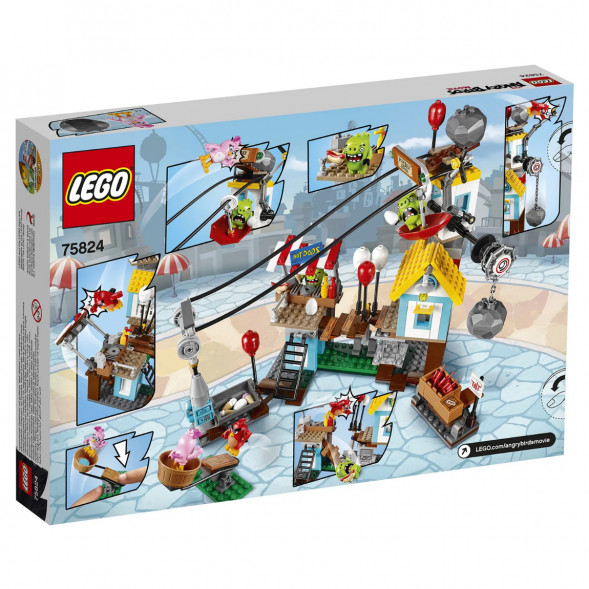 Конструктор LEGO Angry Birds 75824 Разгром Свинограда в Ижевске