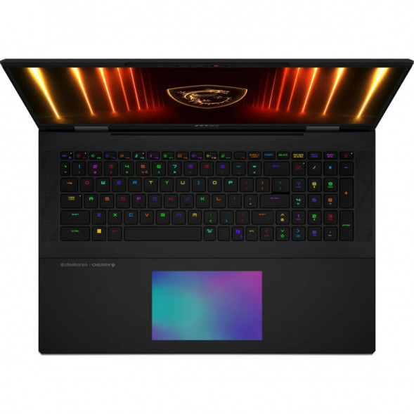 Ноутбук MSI Titan 18 HX AI A2XWJG-206RU (18&amp;quot;, IPS, Intel Core Ultra 9 285HX 2.8ГГц, 24 ядра, 64ГБ DDR5, 4ТБ SSD, NVIDIA GeForce RTX 5090 24 ГБ, Windows 11 Home), черный в Ижевске