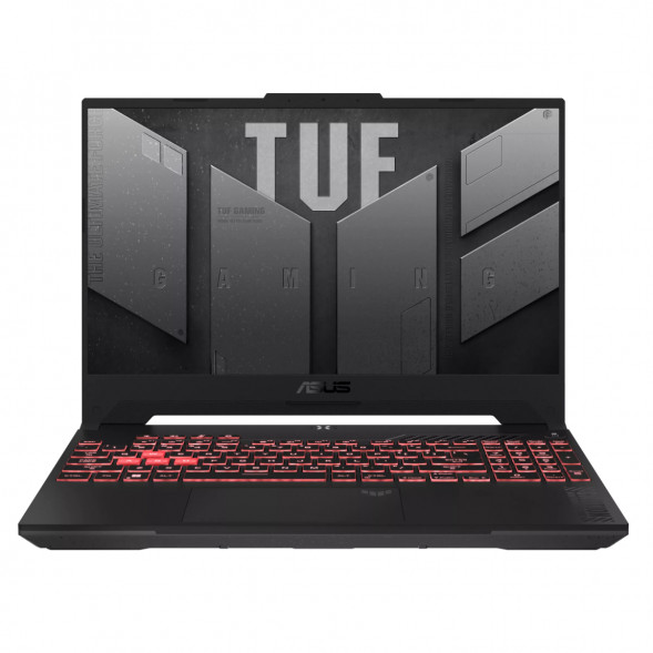 Ноутбук ASUS TUF Gaming A17 FA707NUG-HX156 (17.3&amp;quot;, IPS, 6 ядер, AMD Ryzen 7 7445HS 3.2 ГГц, 16 ГБ DDR5, SSD 512 ГБ, NVIDIA GeForce RTX 4050 - 6 ГБ, без ОС), черный в Ижевске