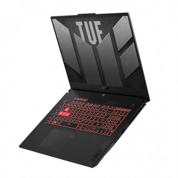 Ноутбук ASUS TUF Gaming A17 FA707NUG-HX156 (17.3&amp;quot;, IPS, 6 ядер, AMD Ryzen 7 7445HS 3.2 ГГц, 16 ГБ DDR5, SSD 512 ГБ, NVIDIA GeForce RTX 4050 - 6 ГБ, без ОС), черный в Ижевске