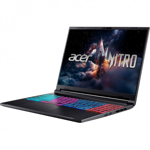 Ноутбук Acer Nitro V 16S ANV16S-71-71MF (16&amp;quot;, IPS, Intel Core 7 240H 2.5ГГц, 10 ядер, 16Гб DDR5, 1Тб SSD, RTX 5060 8Гб, Windows 11 Pro), черный в Ижевске