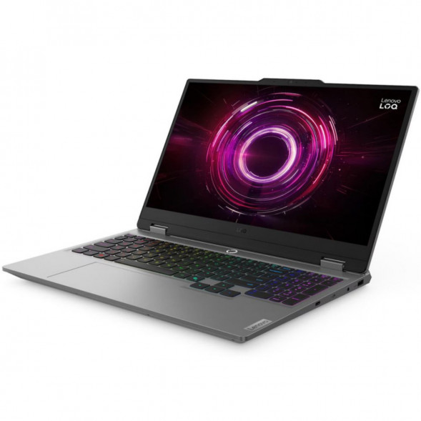 Ноутбук Lenovo LOQ 15AHP10 (83JG003DPB) (15.6&amp;quot;,  IPS, AMD Ryzen 5 220, 6 ядер, 16 ГБ DDR5, SSD 512 ГБ, NVIDIA GeForce RTX 5050 - 8 ГБ, без ОС), серый в Ижевске