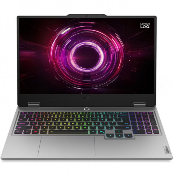Ноутбук Lenovo LOQ 15AHP10 (83JG003DPB) (15.6&amp;quot;,  IPS, AMD Ryzen 5 220, 6 ядер, 16 ГБ DDR5, SSD 512 ГБ, NVIDIA GeForce RTX 5050 - 8 ГБ, без ОС), серый в Ижевске