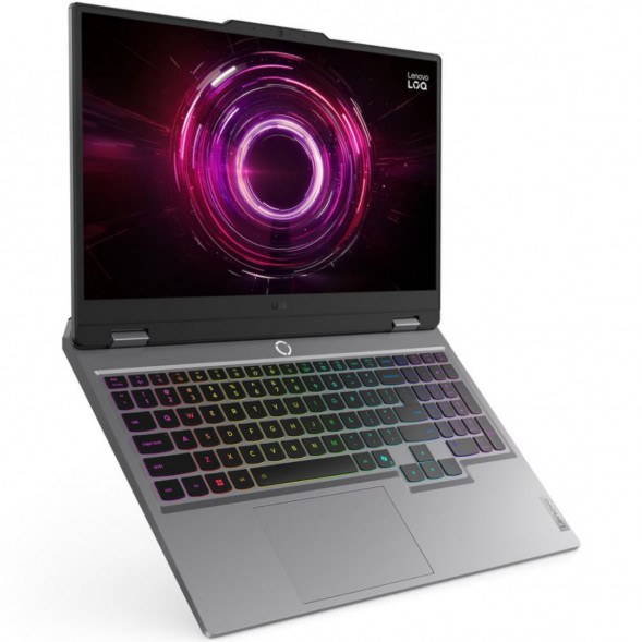 Ноутбук Lenovo LOQ 15AHP10 (83JG003DPB) (15.6&amp;quot;,  IPS, AMD Ryzen 5 220, 6 ядер, 16 ГБ DDR5, SSD 512 ГБ, NVIDIA GeForce RTX 5050 - 8 ГБ, без ОС), серый в Ижевске