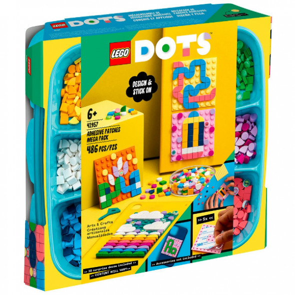 Конструктор LEGO DOTS 41957 Большой набор пластин-наклеек с тайлами в Ижевске