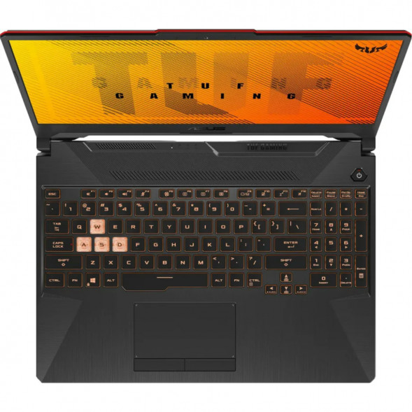 Ноутбук ASUS TUF Gaming A15 FA506NCG-HN330 (15.6&amp;quot;, IPS, AMD Ryzen 7 8845HS 3.8ГГц, 8-ядерный, 16ГБ DDR5, 512ГБ SSD, NVIDIA GeForce RTX 3050 - 4 ГБ, без ОС), черный в Ижевске