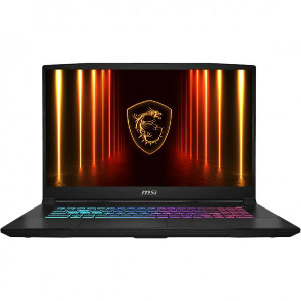 Ноутбук MSI Katana 17 HX B14WGK-274XRU (17.3&amp;quot;, IPS, Intel Core i7 14650HX 2.2ГГц, 16 ядер, 32ГБ DDR5, 1ТБ SSD, NVIDIA GeForce RTX 5070 - 8 ГБ, TGP 115Вт, без ОС), черный в Ижевске