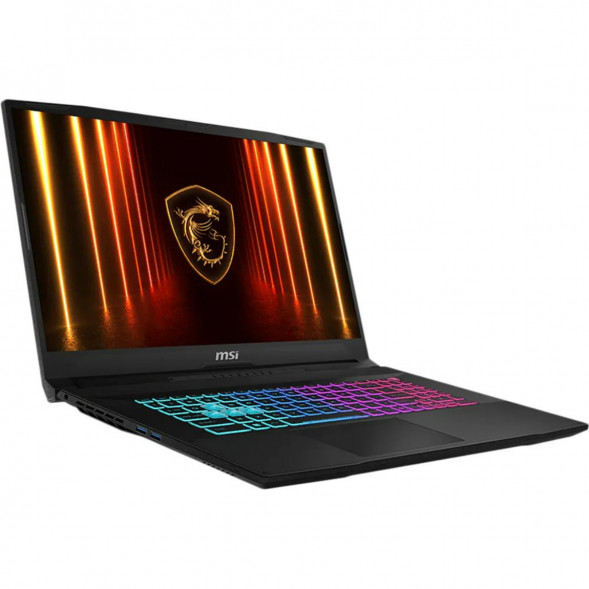 Ноутбук MSI Katana 17 HX B14WGK-274XRU (17.3&amp;quot;, IPS, Intel Core i7 14650HX 2.2ГГц, 16 ядер, 32ГБ DDR5, 1ТБ SSD, NVIDIA GeForce RTX 5070 - 8 ГБ, TGP 115Вт, без ОС), черный в Ижевске