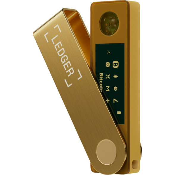 Аппаратный криптокошелек Ledger Nano X, Gold в Ижевске