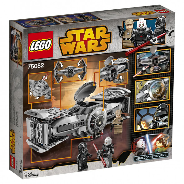 Конструктор LEGO Star Wars 75082 Улучшенный Прототип TIE Истребителя в Ижевске
