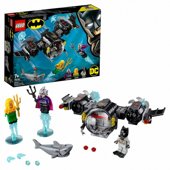 Конструктор LEGO Super Heroes 76116 Подводный бой Бэтмена в Ижевске