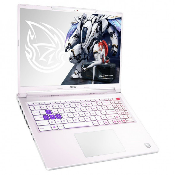 Ноутбук MSI Crosshair A16 HX MLG Edition E8WGXK-089XRUY (16&amp;quot;, IPS, AMD Ryzen 9 8940HX 2.4ГГц, 16 ядер, 16ГБ DDR5, 1ТБ SSD, NVIDIA GeForce RTX 5070 - 12 ГБ, без ОС), белый в Ижевске