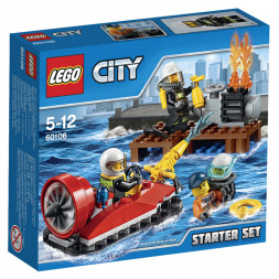 Конструктор LEGO City Fire 60106 Пожарная охрана