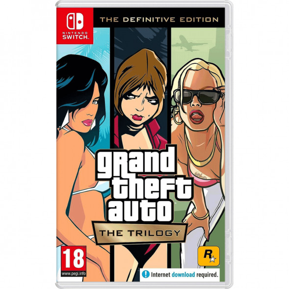 Grand Theft Auto: The Trilogy - The Definitive Edition [Nintendo Switch, русские субтитры] в Ижевске