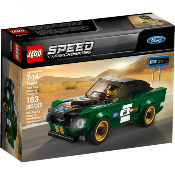 Конструктор LEGO Speed Champions 75884 1968 Ford Mustang Fastback в Ижевске