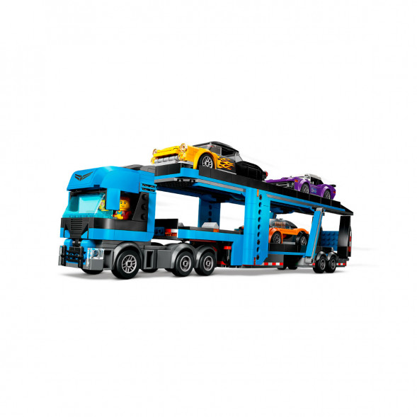 Конструктор LEGO City 60408 Грузовик-автовоз со спортивными автомобилями в Ижевске