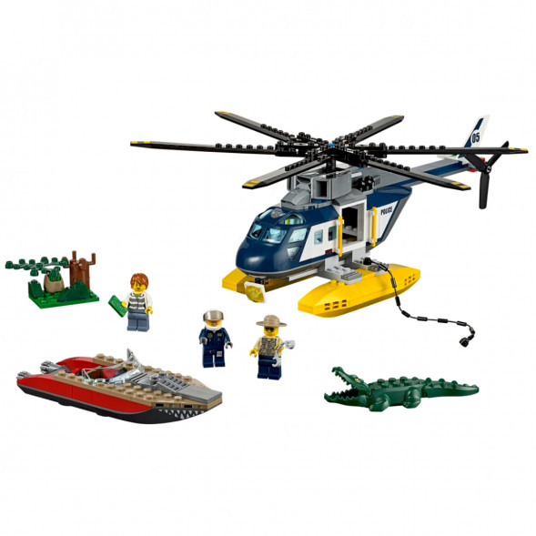 Конструктор LEGO City 60067 Погоня на полицейском вертолёте в Ижевске