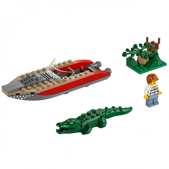Конструктор LEGO City 60067 Погоня на полицейском вертолёте в Ижевске
