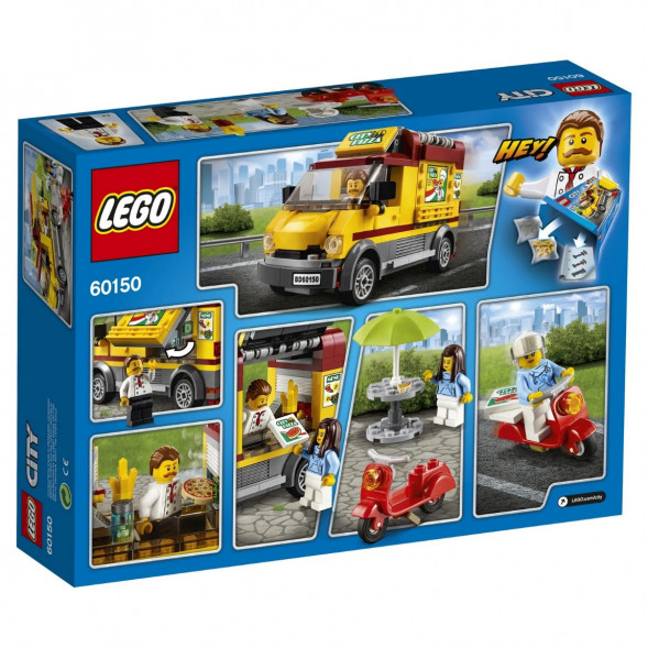 Конструктор LEGO City Great Vehicles 60150 Фургон-пиццерия в Ижевске