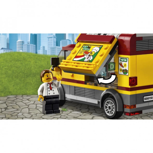Конструктор LEGO City Great Vehicles 60150 Фургон-пиццерия в Ижевске