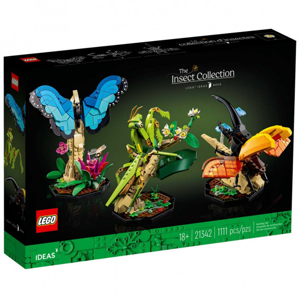 Конструктор LEGO Ideas 21342 Коллекция насекомых в Ижевске