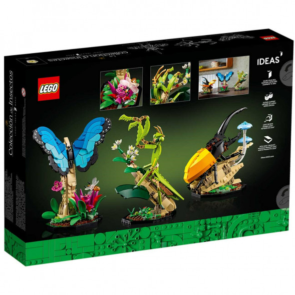 Конструктор LEGO Ideas 21342 Коллекция насекомых в Ижевске