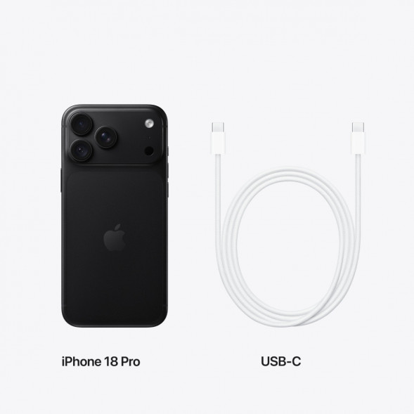 Смартфон Apple iPhone 18 Pro 1TB (eSIM), Black в Ижевске