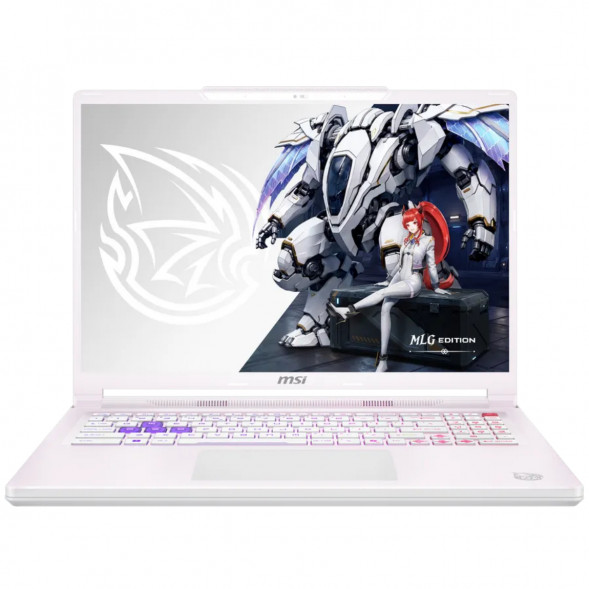 Ноутбук MSI Crosshair A16 HX MLG Edition E8WFK-090XRUY (16&amp;quot;, IPS, AMD Ryzen 9 8940HX 2.4ГГц, 16 ядер, 16ГБ DDR5, 1ТБ SSD, NVIDIA GeForce RTX 5060 - 8 ГБ, без ОС), белый в Ижевске