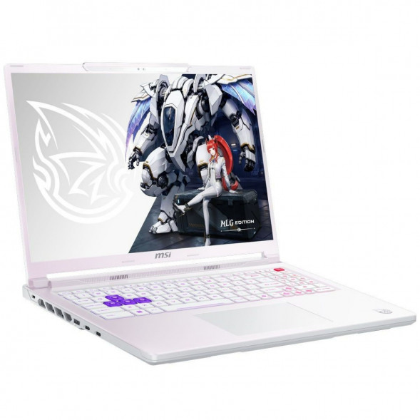 Ноутбук MSI Crosshair A16 HX MLG Edition E8WFK-090XRUY (16&amp;quot;, IPS, AMD Ryzen 9 8940HX 2.4ГГц, 16 ядер, 16ГБ DDR5, 1ТБ SSD, NVIDIA GeForce RTX 5060 - 8 ГБ, без ОС), белый в Ижевске