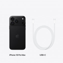 Смартфон Apple iPhone 18 Pro Max 256GB (SIM + eSIM), Black