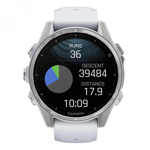 Умные часы Garmin Fenix 8, 43 mm, Whitestone 010-02903-00 в Ижевске