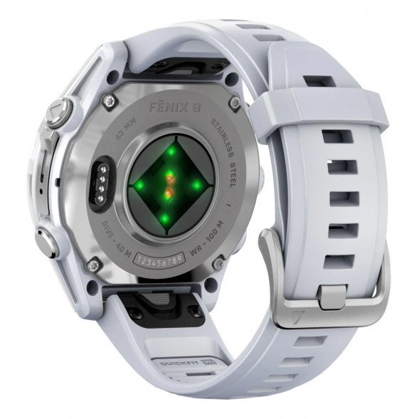 Умные часы Garmin Fenix 8, 43 mm, Whitestone 010-02903-00 в Ижевске
