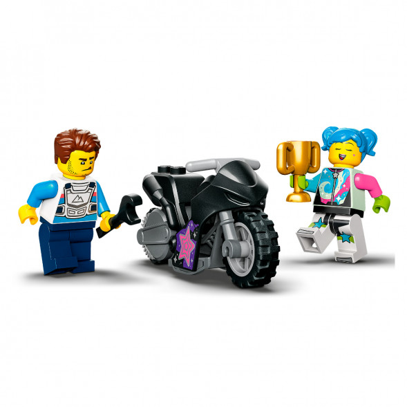 Конструктор LEGO City 60341 Трюковое испытание «Нокдаун» в Ижевске