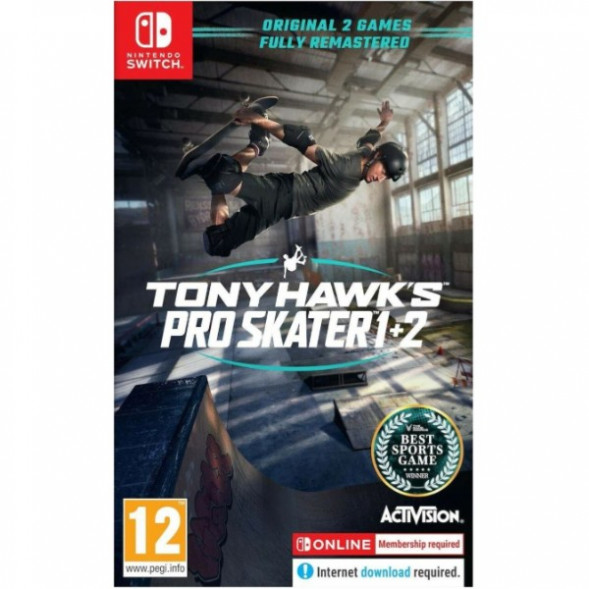 Игра Tony Hawk`s Pro Skater 1+2 [Nintendo Switch, английская версия] в Ижевске