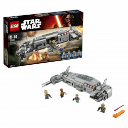 Конструктор LEGO Star Wars 75140 Военный транспорт Сопротивления