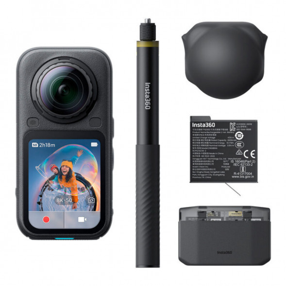 Экшн-камера Insta360 X6 Essentials Bundle, Black в Ижевске