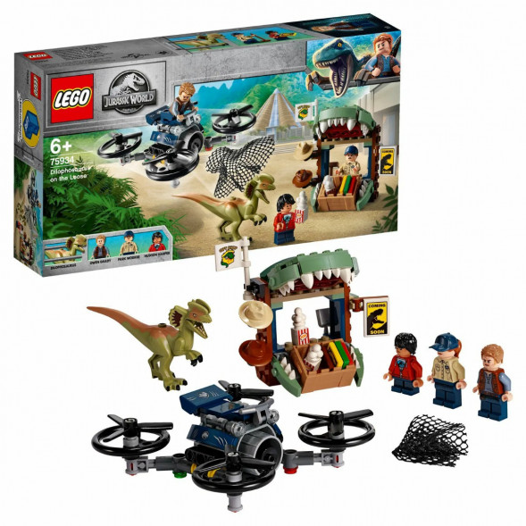 Конструктор LEGO Jurassic World 75934 Побег дилофозавра в Ижевске