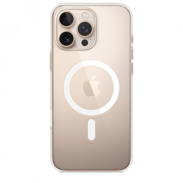 Чехол Apple Clear Case with MagSafe для iPhone 16 Pro Max, прозрачный (MA7F4ZM/A) в Ижевске