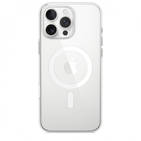 Чехол Apple Clear Case with MagSafe для iPhone 16 Pro Max, прозрачный (MA7F4ZM/A) в Ижевске