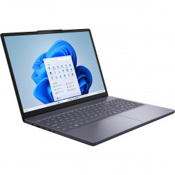 Ноутбук Lenovo IdeaPad Slim 3 15ARP10 (15.3", 2025, IPS, AMD Ryzen 5 150 3.3ГГц, 6-ядерный, 16ГБ DDR5, 512ГБ SSD, AMD Radeon 660M, без ОС), серый