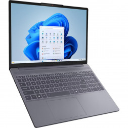 Ноутбук Lenovo IdeaPad Slim 3 15ARP10 (15.3", 2025, IPS, AMD Ryzen 5 150 3.3ГГц, 6-ядерный, 16ГБ DDR5, 512ГБ SSD, AMD Radeon 660M, без ОС), серый